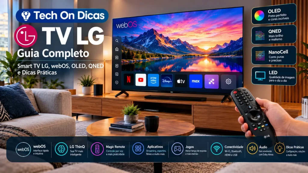 Tech On Dicas TV LG
