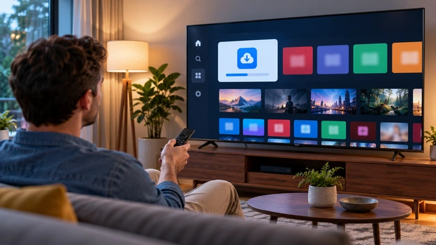 Instalação segura de aplicativos na Smart TV TCL