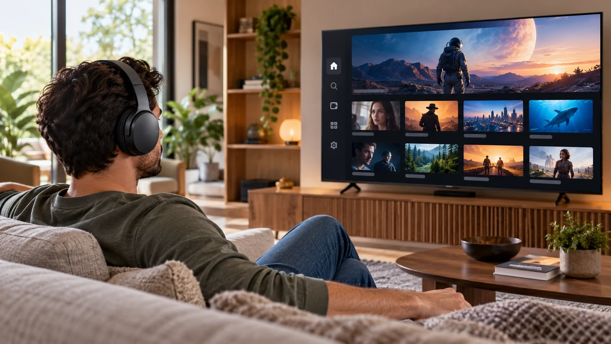 Conexão de fone Bluetooth com uma Smart TV Sony